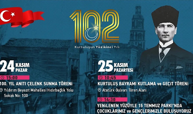 EDİRNE’NİN KURTULUŞUNUN 102. YILI COŞKUYLA KUTLANACAK