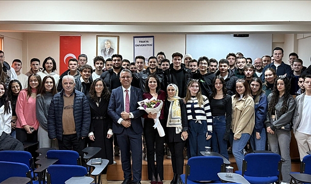 EDİRNE SOSYAL BİLİMLER MESLEK YÜKSEKOKULU, SEKTÖR UZMANLARINI ÖĞRENCİLERLE BULUŞTURUYOR