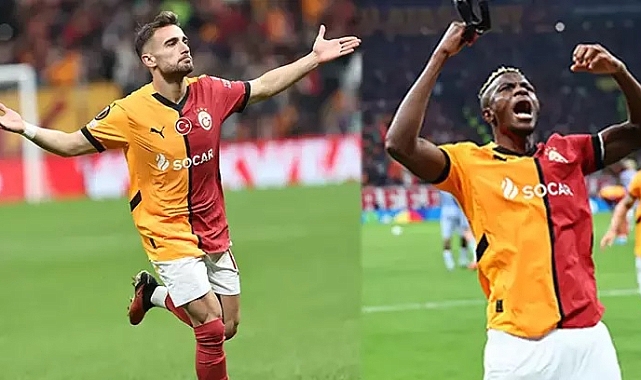 Galatasaray, Tottenham engelini ilk yarıda bulduğu gollerle aştı