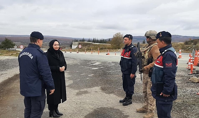 Kaymakam Rabia Naçar Çanakcıoğlu'ndan Şehit Annesine Ziyaret