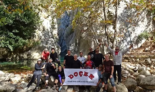 Keşan DOÇEK üyeleri, Isauria Yolu'nda yürüdü
