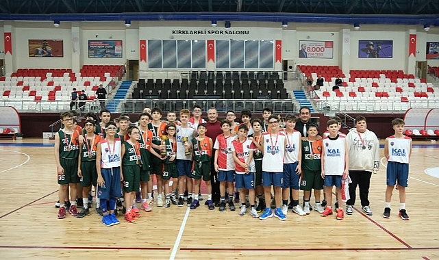 Kırklareli Belediye Spor Kulübü, U14 Erkekler Ligi İl Şampiyonası’nda Şampiyon Oldu