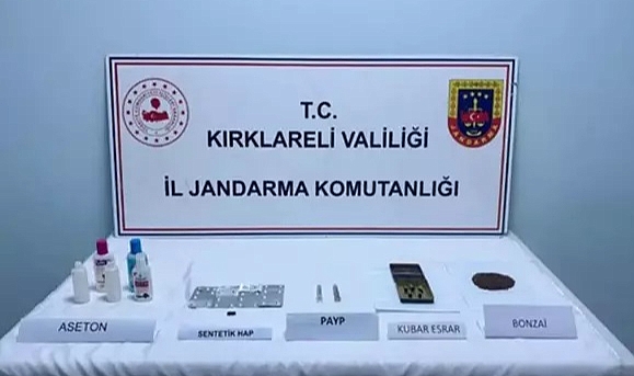 Kırklareli'de uyuşturucu operasyonunda 12 gözaltı