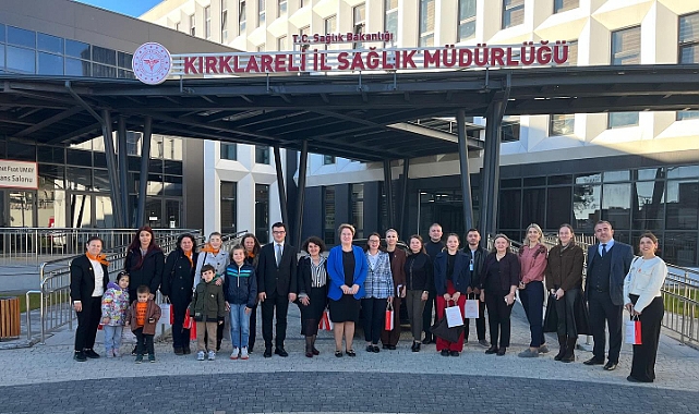 Kırklareli İl Sağlık Müdürlüğü'ne LÖSEV Ziyareti
