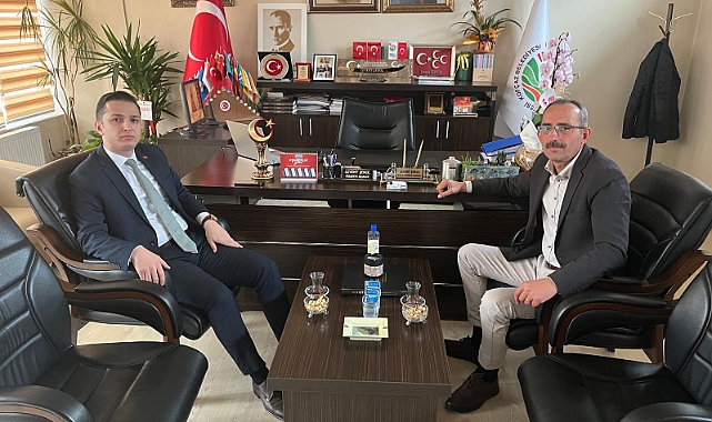 Kofçaz Belediye Başkanı Levent Şenol'dan Kaymakam Neyfel Ören'e Teşekkür Ziyareti