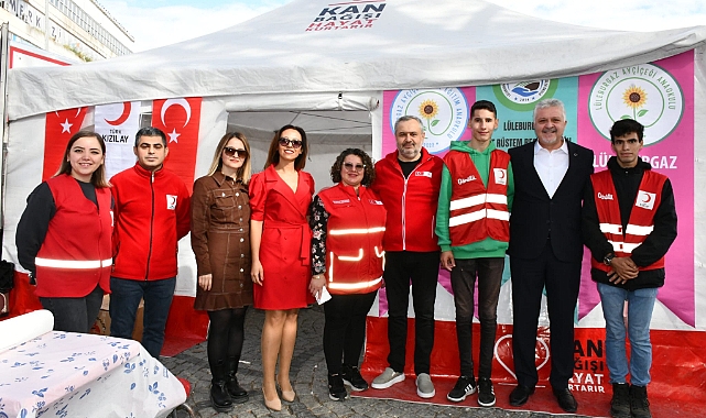Lüleburgaz'da Kan Bağış Kampanyası Destek Buldu