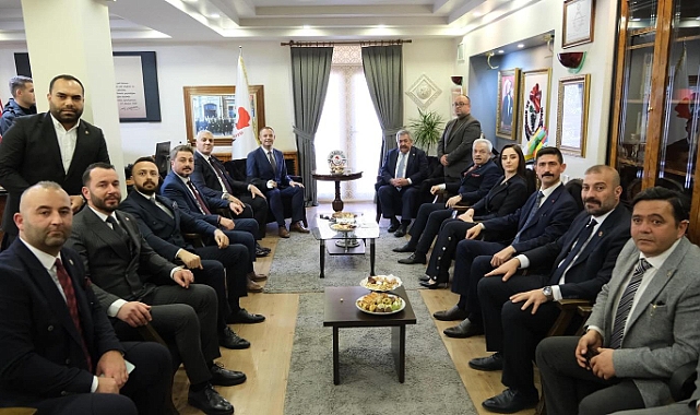 MHP Genel Başkan Yardımcısı Feti Yıldız Kırklareli'nde Belediye Başkanlığı Ziyaretinde Bulundu
