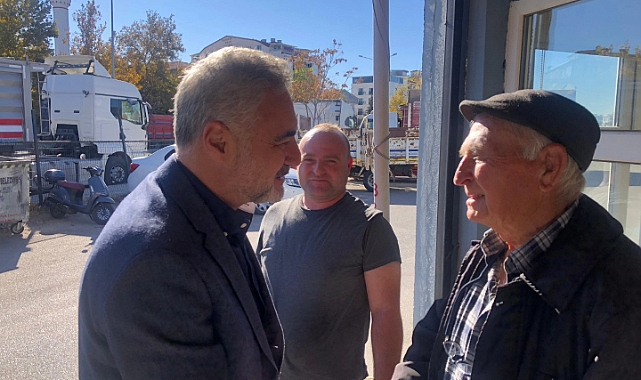 Milletvekili Sarıçam, Damperli Motorlu Taşıyıcılar Kooperatifi'ni Ziyaret Etti