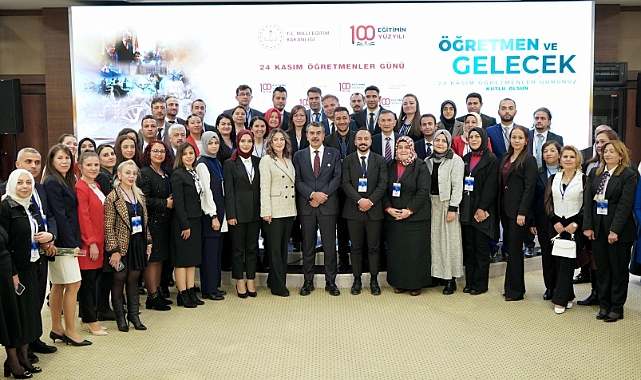 MİLLÎ EĞİTİM BAKANI TEKİN, 81 İLDEN GELEN ÖĞRETMENLERLE BULUŞTU