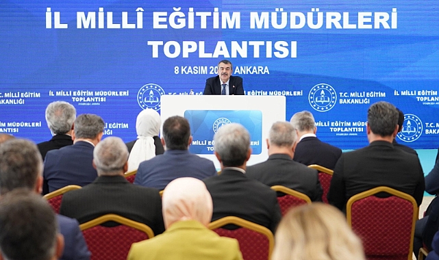 MİLLÎ EĞİTİM BAKANI TEKİN, 81 İLİN MİLLÎ EĞİTİM MÜDÜRÜYLE BULUŞTU