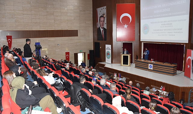 Mübadelenin 101. Yılı Etkinlikleri Tekirdağ NKÜ'de Düzenlendi
