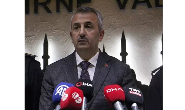 Vali Sezer: Edirne'de 10 ayda 609 organizatörü yakaladık