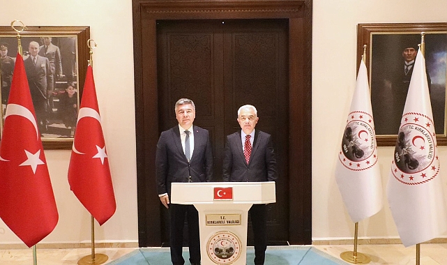 Vali Uğur Turan’a Hayırlı Olsun Ziyareti