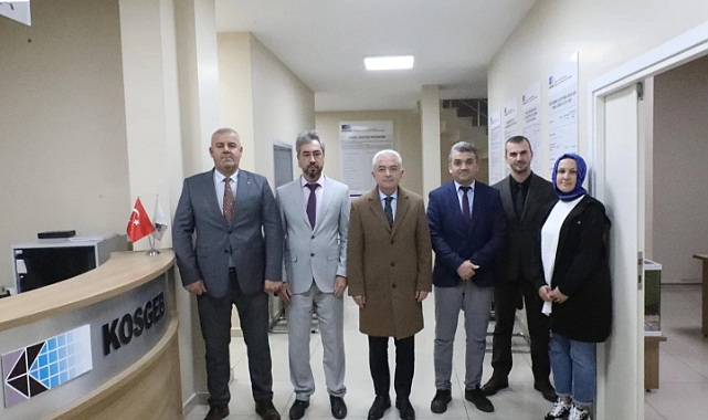 Vali Uğur Turan, KOSGEB İl Müdürlüğü'nü Ziyaret Etti