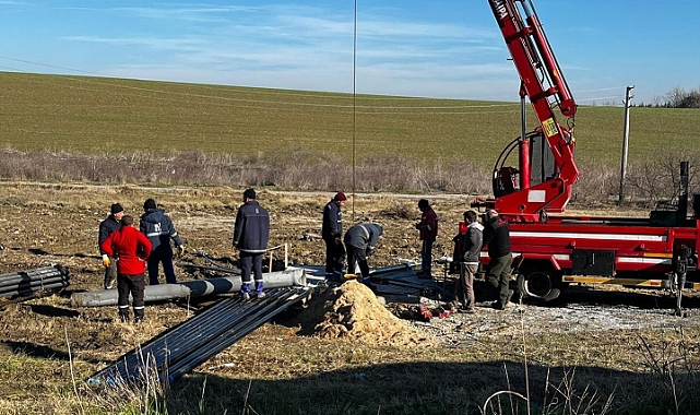 Alpullu Belediyesi’nden Yeni Su Kuyusu ve Boru Hattı Bağlantısı Müjdesi