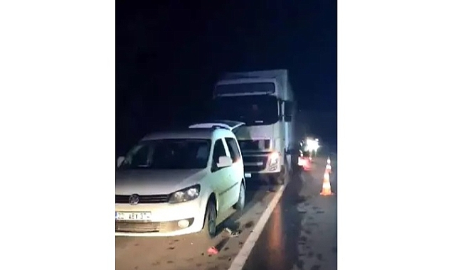 Arızalanan TIR'ını tamir etmeye çalışan Polonyalı şoför, TIR'ın çarpmasıyla öldü