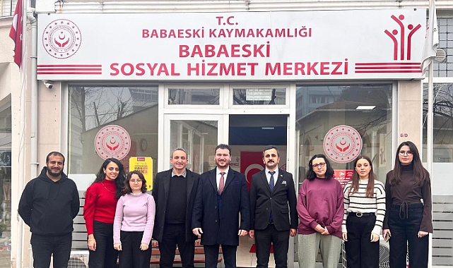 Babaeski Belediye Başkanı Dr. Fırat Yayla'dan Sosyal Hizmetler Merkezi Ziyareti