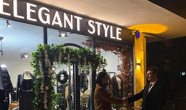 Babaeski Belediye Başkanı Dr. Fırat Yayla, Elegant Style Mağazasını Ziyaret Etti