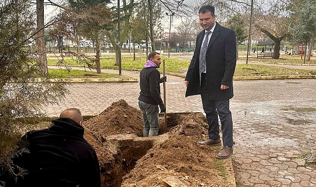 Babaeski'de Su Birikintisi Sorunu Çözüme Kavuşturuldu