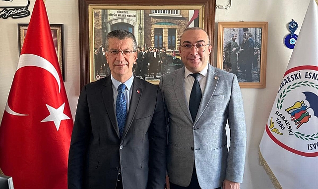 Babaeski Kaymakamı Tamer Orhan’dan Esnaf Odası’na Nezaket Ziyareti