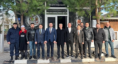 Babaeski Protokolü’nden Büyükmandıra Beşiktaşlılar Derneği'ne Ziyaret