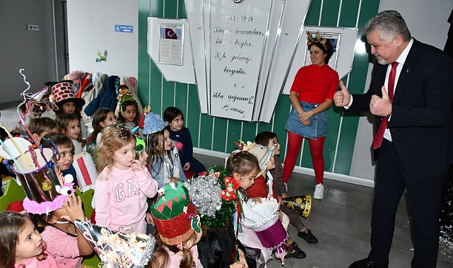 Başkan Gerenli, Miniklerle 'Çılgın Şapka Partisi'nde Bir Araya Geldi