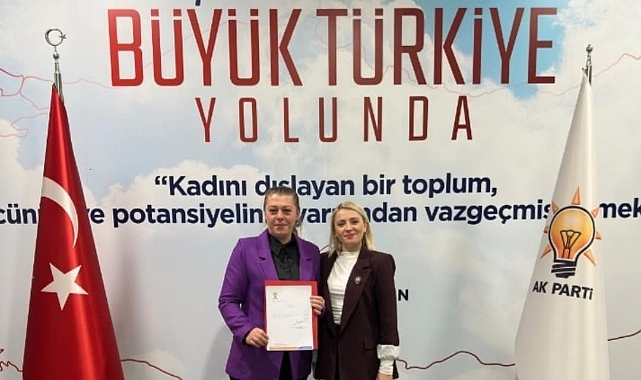 Canan Sözgen, AK Parti Babaeski İlçe Kadın Kolları Başkanı Oldu