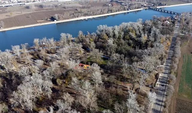 Edirne'de, Söğütlük Millet Bahçesi tamamlandı