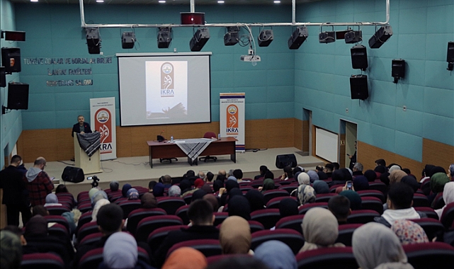 'FİLİSTİN DİRENİŞ EDEBİYATI'NIN YÜZYILLIK MÜCADELESİ' KONFERANSI