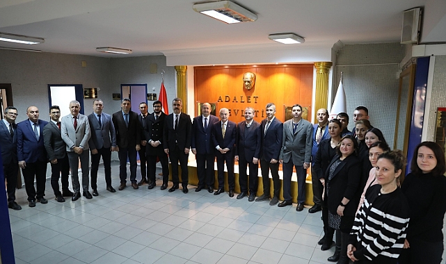 Kırklareli Valisi Uğur Turan'dan Denetimli Serbestlik Müdürlüğü Ziyareti