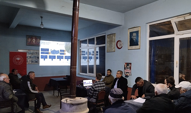 Pehlivanköy’de Gece Eğitim Toplantıları Devam Ediyor