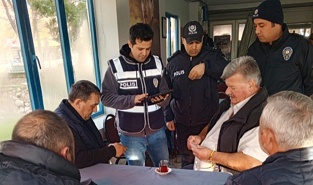 Pehlivanköy’de Türkiye Huzur Güven Uygulaması: Umuma Açık Yerlerde Denetim