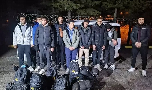 Tekirdağ’da 8 kaçak göçmen yakalandı