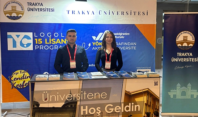 TRAKYA ÜNİVERSİTESİ, İSTANBUL EĞİTİM VE KARİYER GÜNLERİ FUARINA KATILDI