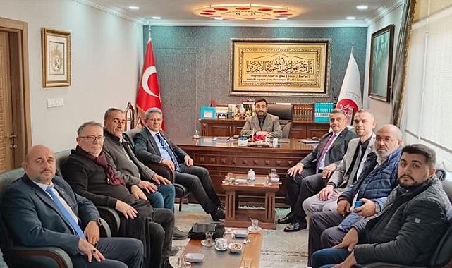 Türk Diyanet Vakıf Sen Genel Başkan Yardımcıları Kırklareli İl Müftülüğü’nü Ziyaret Etti