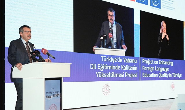 TÜRKİYE'DE YABANCI DİL EĞİTİMİNDE KALİTENİN YÜKSELTİLMESİ PROJESİNİN TANITIMI YAPILDI