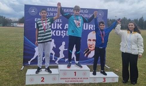 Yağız Erkene Büyük Atatürk Koşusu’nda Babaeski İkincisi Oldu