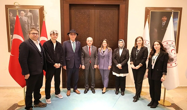 Yeşilay Kırklareli Şubesi’nden Vali Uğur Turan’a Ziyaret