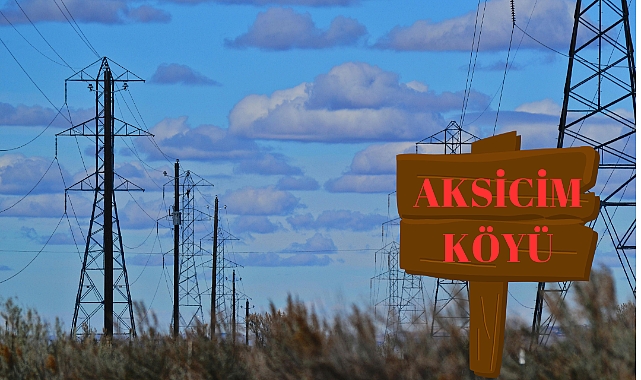 Aksicim Köyünde Elektrik Kesintisi Yaşanacak