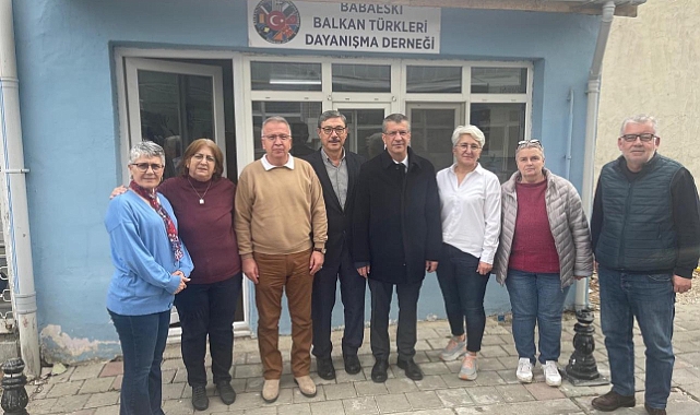 Babaeski Balkan Türkleri Derneği, Kaymakam Tamer Orhan'ı Ağırladı