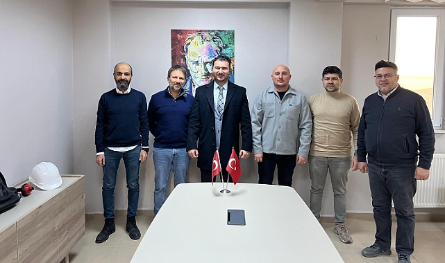 Babaeski Belediye Başkanı Dr. Fırat Yayla, Bektaş Beton A.Ş.’yi Ziyaret Etti