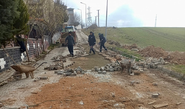 Babaeski'de Altyapı ve Üstyapı Çalışmaları Devam Ediyor