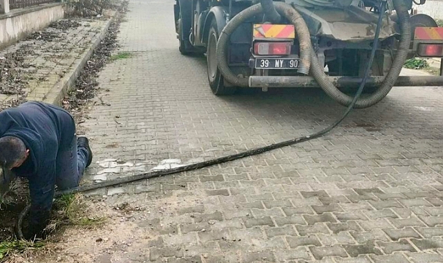 Babaeski’de Su Taşkınlarına Karşı Önlem Alındı