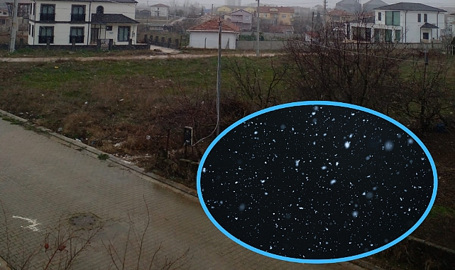 Babaeski’de Yarın Kar Yağışı Devam Edecek