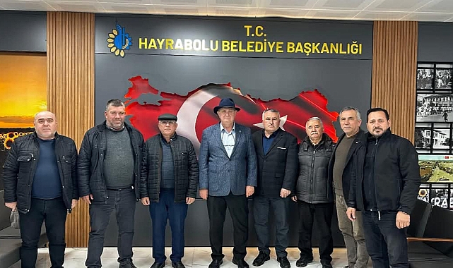 Babaeski Ziraat Odası’ndan Hayrabolu Belediye Başkanı’na Ziyaret