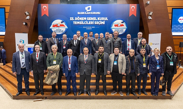 Basın İlan Kurumu 33. Dönem Genel Kurulu: Yeni Temsilciler Belirlendi