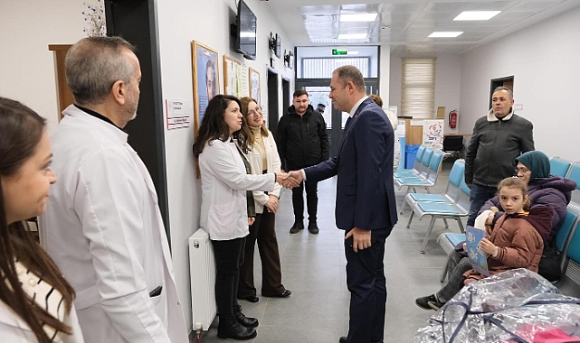 Başkan Derya Bulut’tan Pınar Mahallesi Aile Sağlık Merkezi Ziyareti