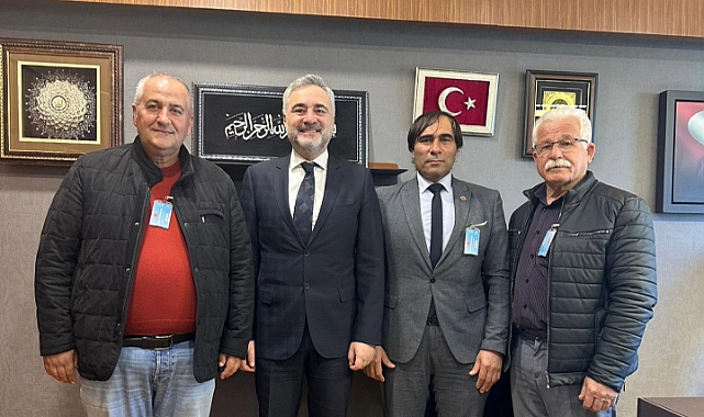 Çavuşköy Muhtarı Mehmet Genç’ten Milletvekili Sarıçam’a Ziyaret