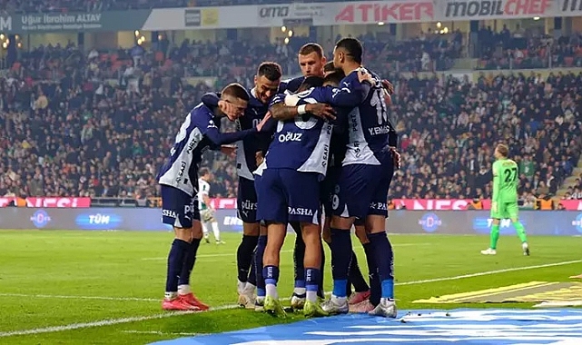 Fenerbahçe 3 puanı 3 golle aldı