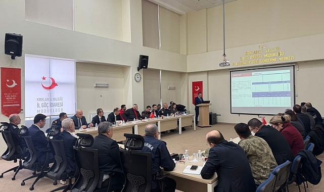 İl Göç Koordinasyon Kurulu Toplantısı Pehlivanköy’de Gerçekleştirildi